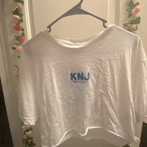 K N J cropped top! 💓